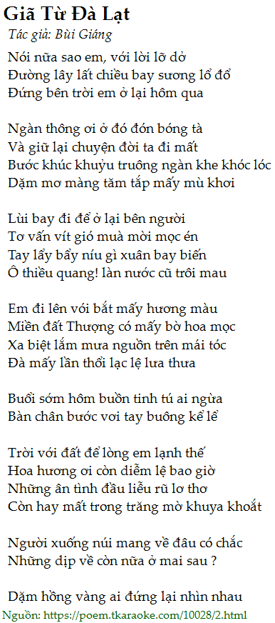 Loi bai tho Gia Tu Da Lat (Bui Giang)